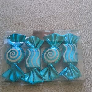 Blue Candy-Shaped Ornaments/ Party Decorations